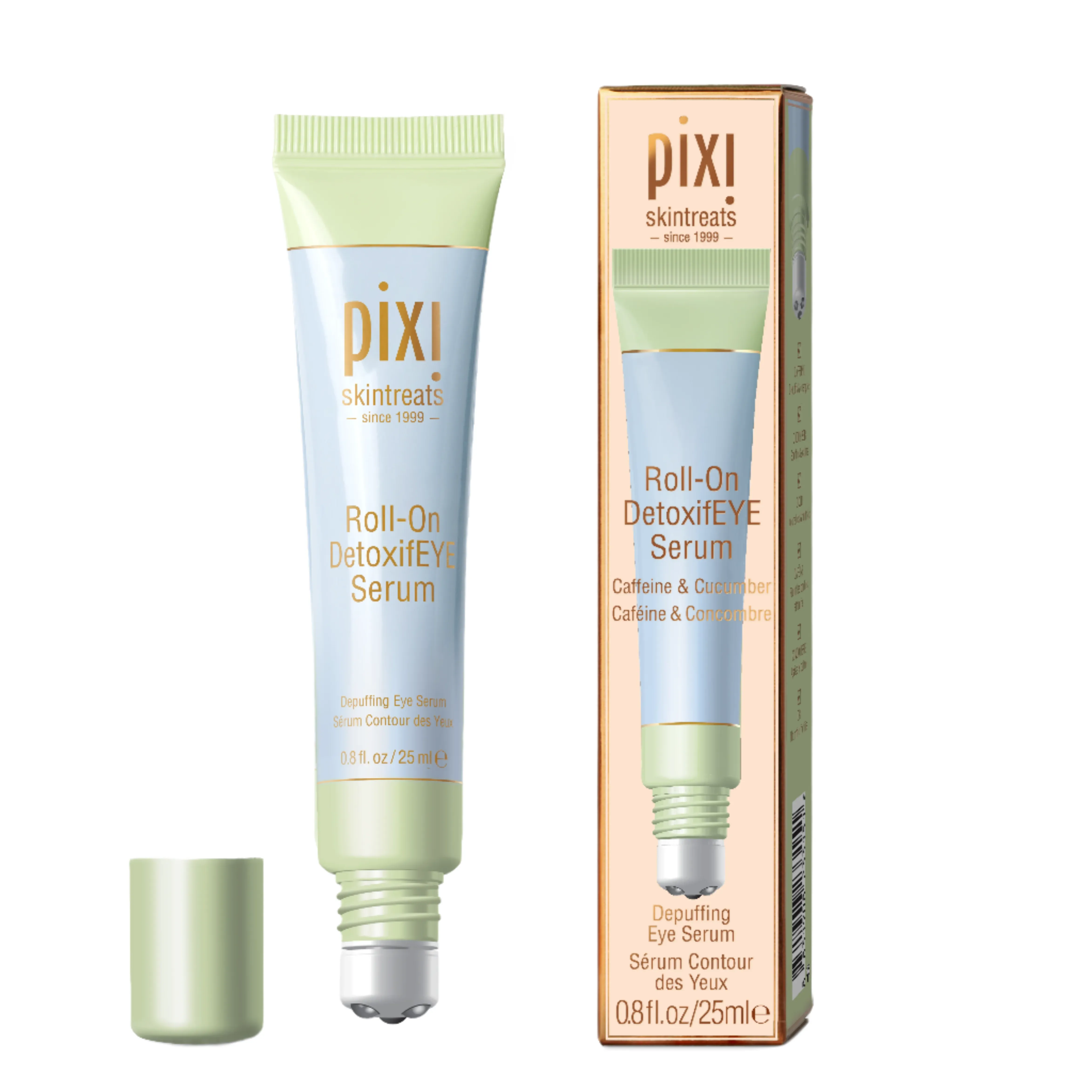 Roll-On DetoxifEYE Serum Pixi Beauty
