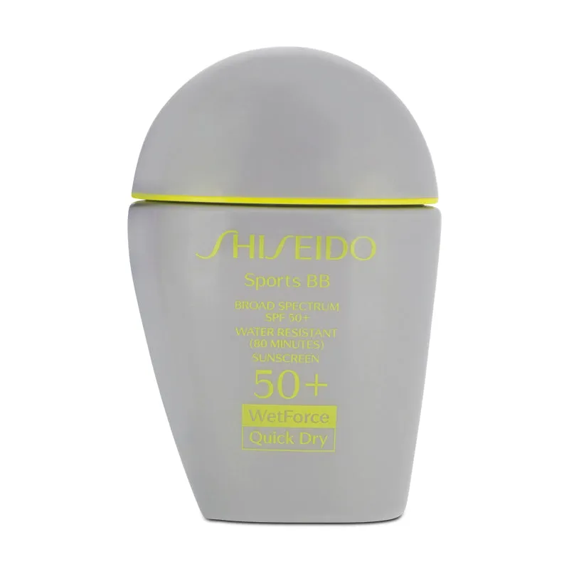 Shiseido Sports BB WetForce SPF 50  BB Cream 30ml - Light (Blemished Clearance)