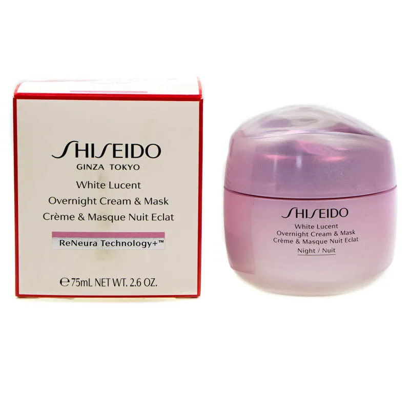 Shiseido White Lucent Overnight Cream & Mask 75ml