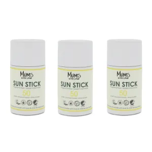 Sun Stick SPF50 15ml x 3  - By Mums With Love