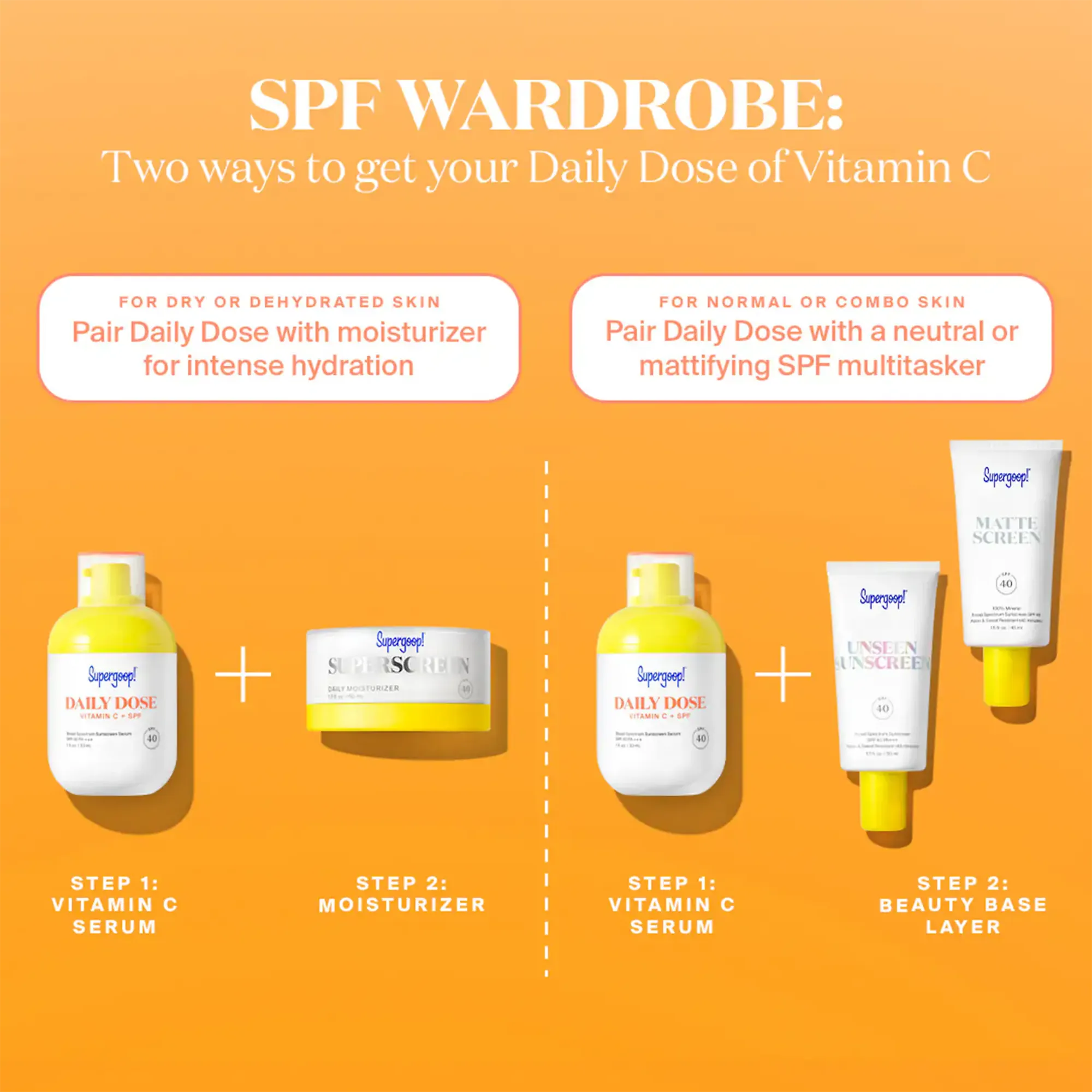 Supergoop!  Daily Dose SPF 40   Vitamin C Serum