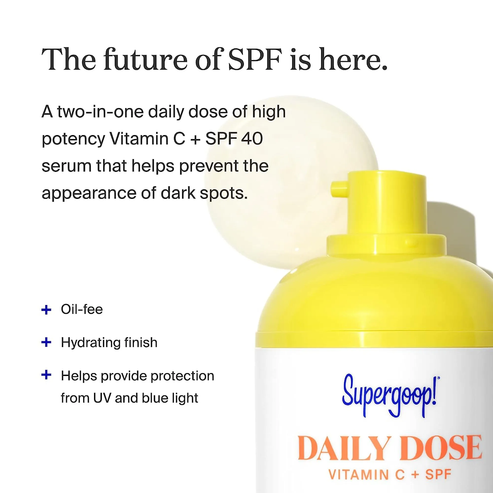 Supergoop!  Daily Dose SPF 40   Vitamin C Serum