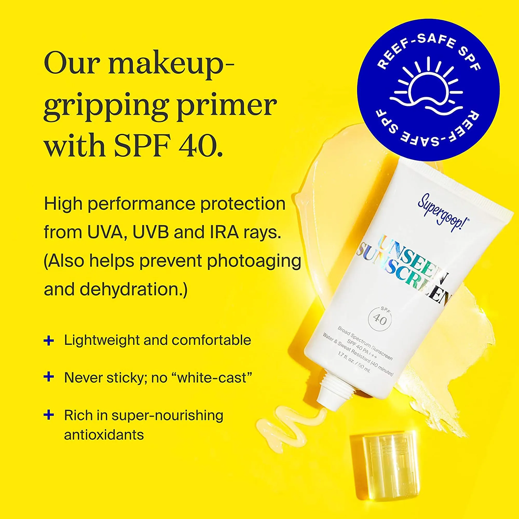 Supergoop! Unseen Sunscreen SPF 40 - 1.7oz