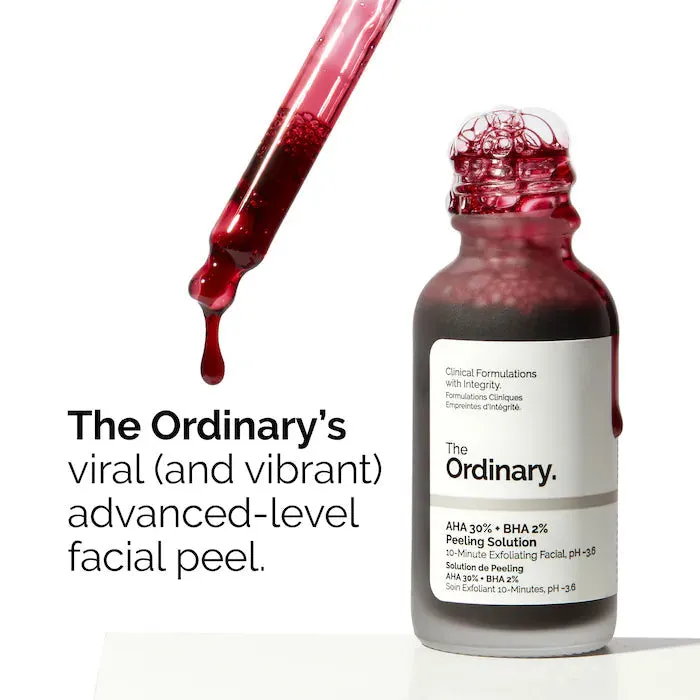 THE ORDINARY  AHA 30 % BHA 2% PEELING SOLUTION
