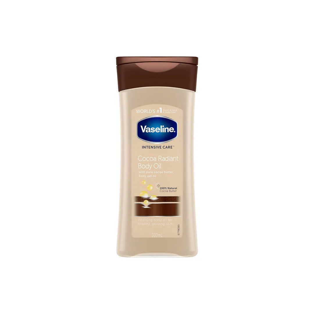 VASELINE INTENSIVE CARE BODY GEL OIL  COCOA RADIANT