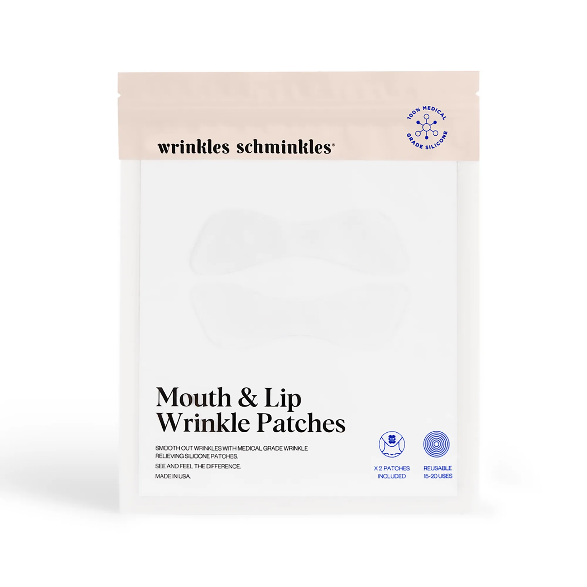 Wrinkles Schminkles Mouth & Lip Wrinkle Patches - 2pc