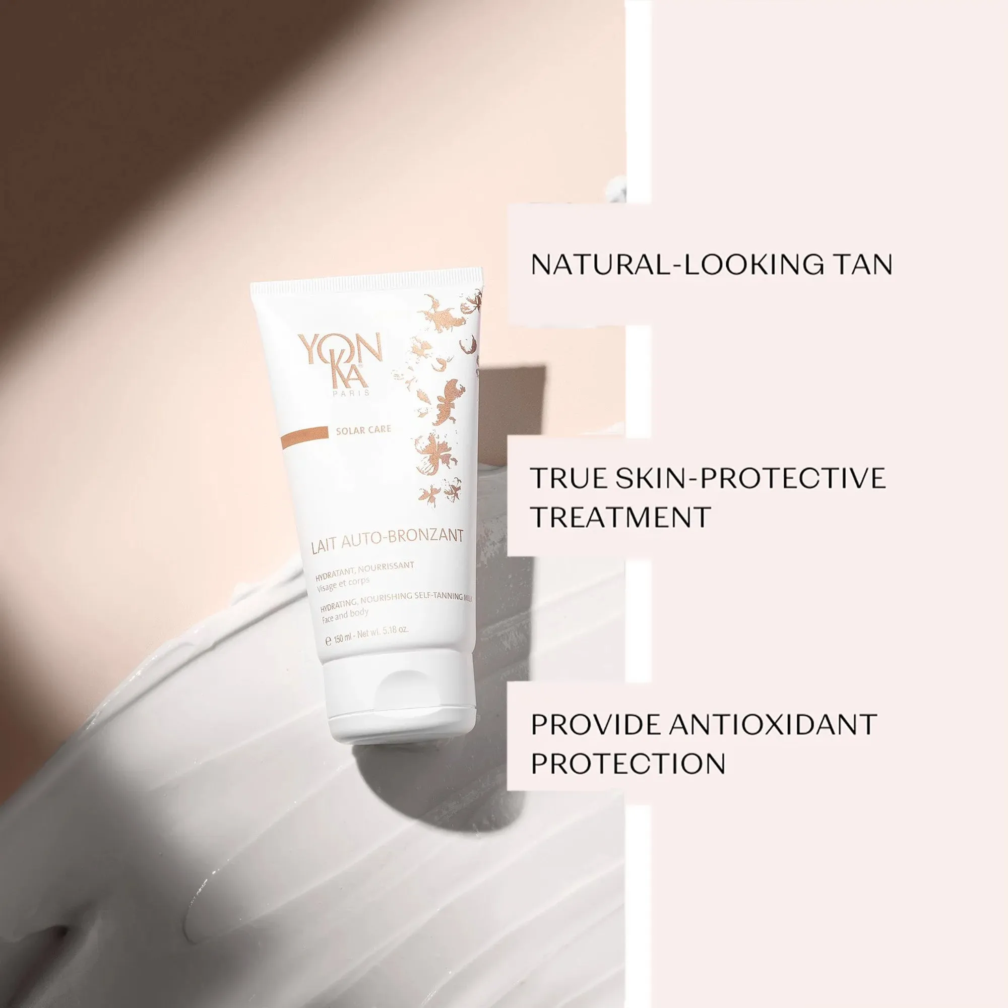 Yon-ka Solar Care Lait Auto-Bronzant