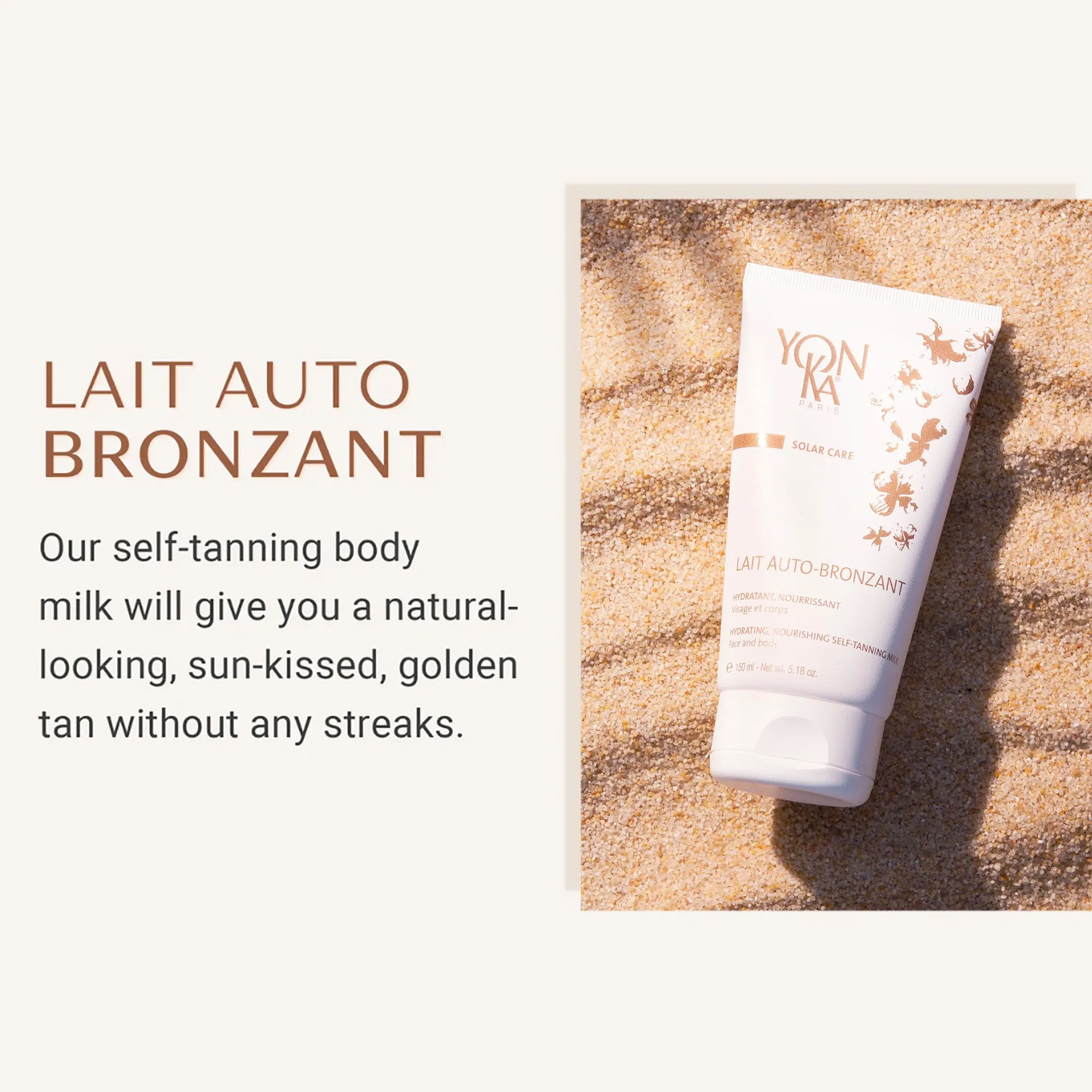 Yon-ka Solar Care Lait Auto-Bronzant