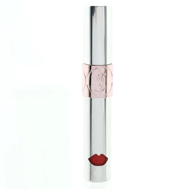 YSL Volupte Liquid Lip Gloss Balm in Grab Me Red